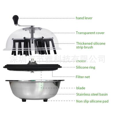 19 inch bowl trimmer割草机 碗状碎草切叶机 水培园林植物切芽机