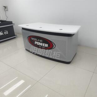 演播室主播台播音桌小主持人新闻主播台主播桌演播台访谈桌