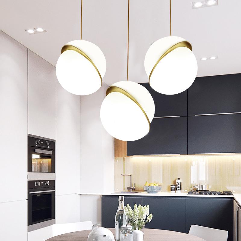 错位设计师吊灯后现代简约创意吧台橱窗服装店商场装饰led灯具