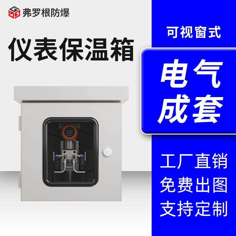 可视窗式仪表保护箱室外防雨304不锈钢变送器仪表保温箱厂家