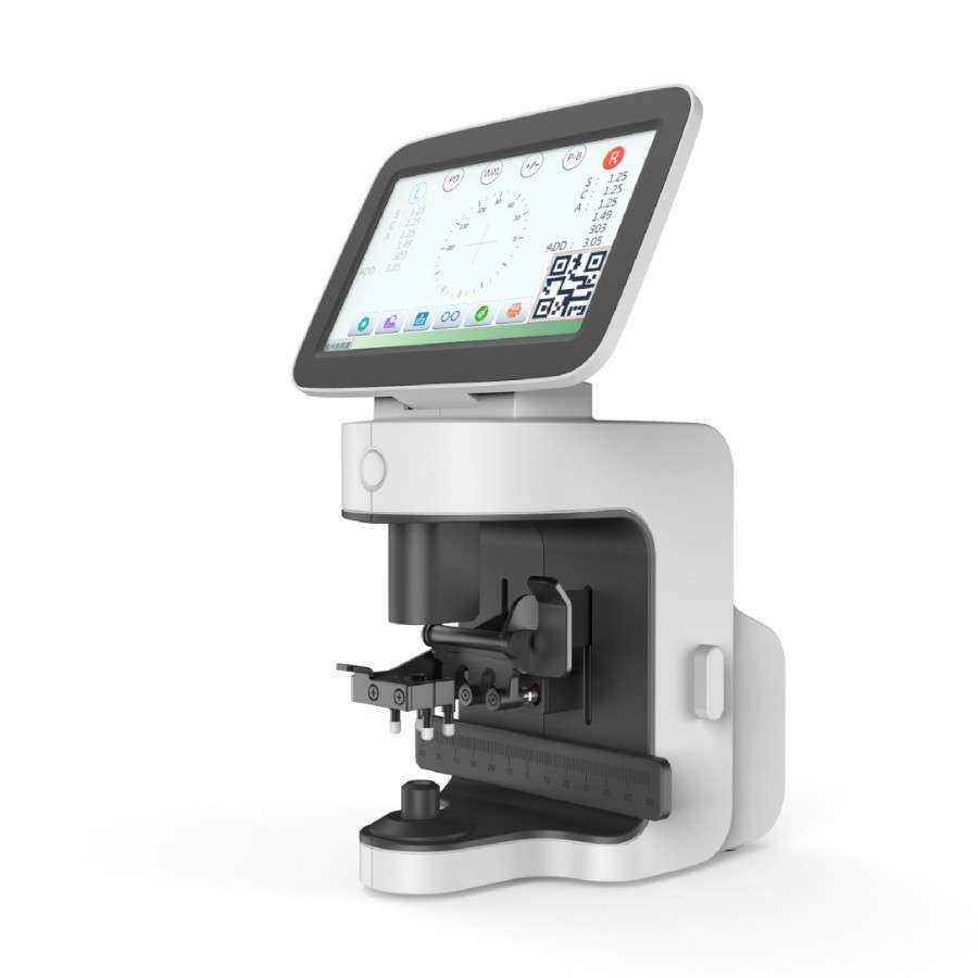 金睿便携式焦度计JR-LM002测UV测蓝光带外置打印机