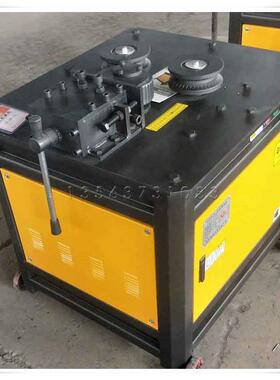 平台式方管槽钢弯弧机 24型钢筋弯圆机滚圆机 钢筋弯曲机凯佳供应