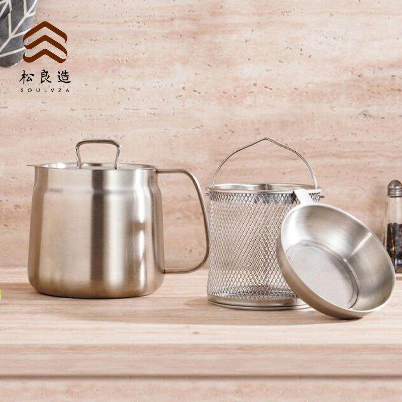 不锈钢304滤油壶家用储油罐带过滤网分离油渣炸篮油炸锅多用壶,鲜花速递/花卉仿真/绿植园艺,割草机/草坪机,淘宝优惠券,粉丝福利购,淘宝优惠卷