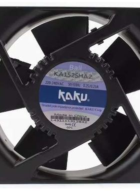 原装KAKU卡固KA1525HA2 AC220V轴流风机15050控制柜散热风扇