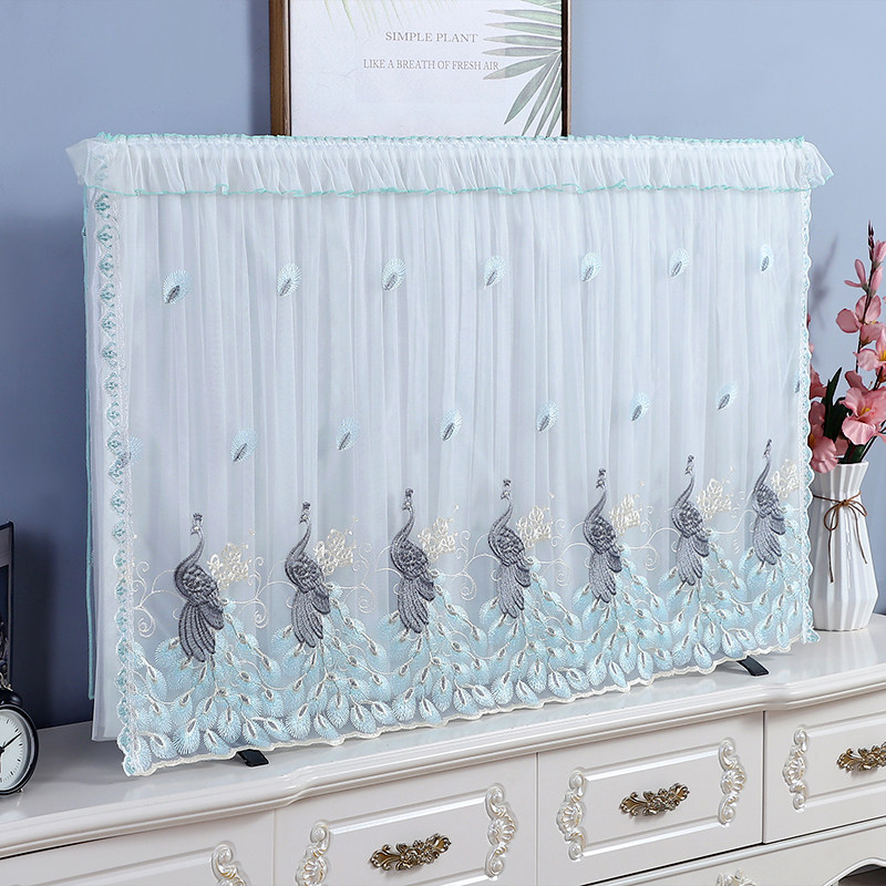 电视罩85寸挂墙台式防尘罩75寸液晶电视机全包现代简约电视套欧式