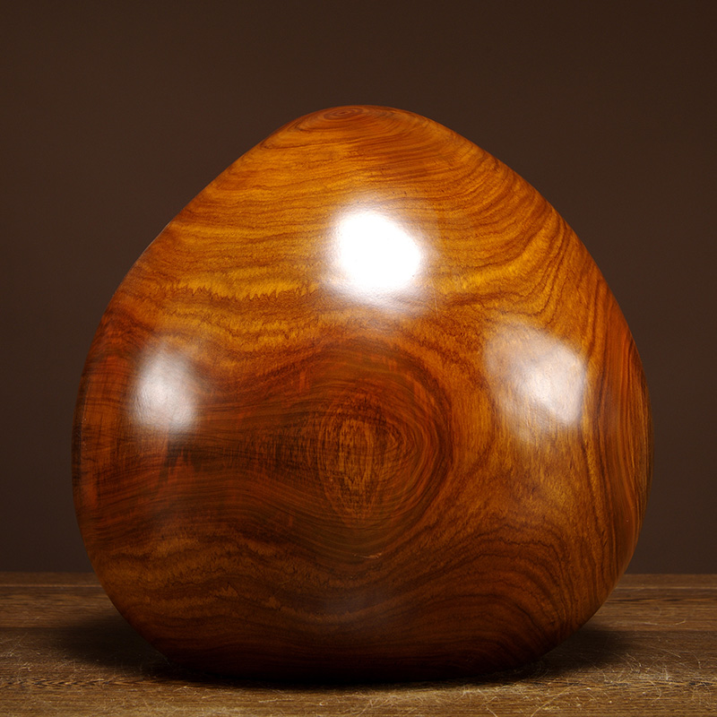 花梨木雕寿桃摆件实木老寿星家居寓意装饰工艺品贺寿祝寿生日礼品