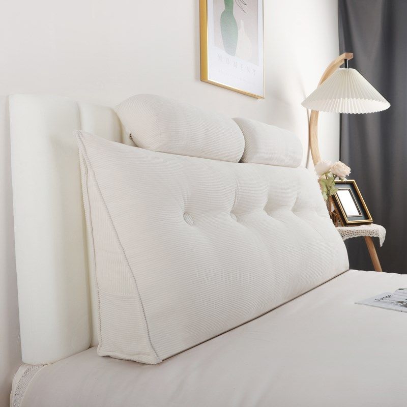 床头三角靠垫床上大靠背靠枕护腰垫背榻榻米软包宿舍卧室简约可拆,居家布艺,床头靠垫,淘宝优惠券,粉丝福利购,淘宝优惠卷