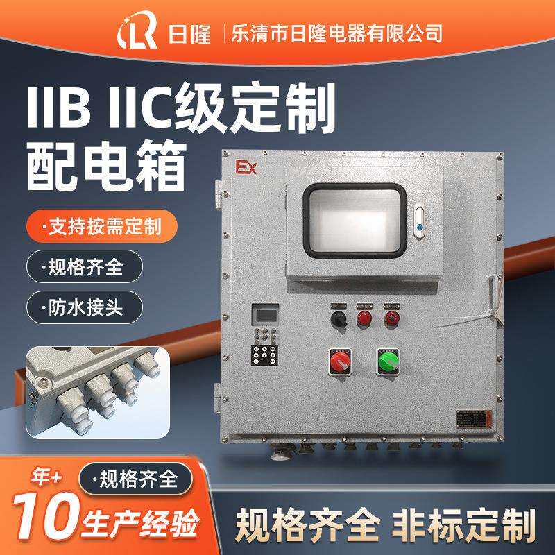 厂家直供IIB IIC级配电箱可加工铝合金防腐蚀不锈钢防爆配电箱