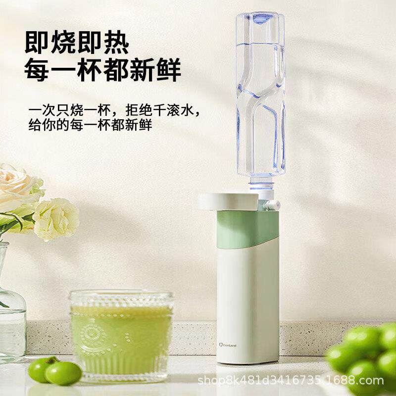 卓朗即热便携式饮水机迷你小型烧水壶 家用旅行桌面速热F-2019G