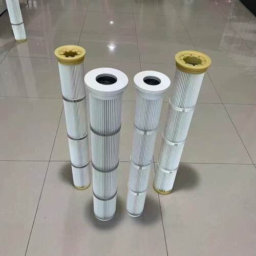 工业除尘滤筒120x700 D7D9开山钻钻孔机集尘箱除尘滤芯内螺纹锥形