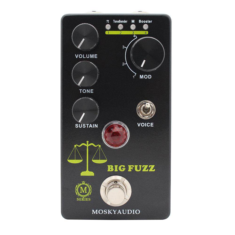 MOSKYAUDIO 乐器吉他效果器BIG FUZZ 法磁效果器
