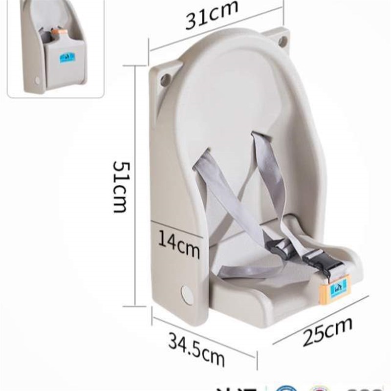 卫生间多功能壁挂座椅第三换尿布儿童护理可折叠浴室婴儿室台