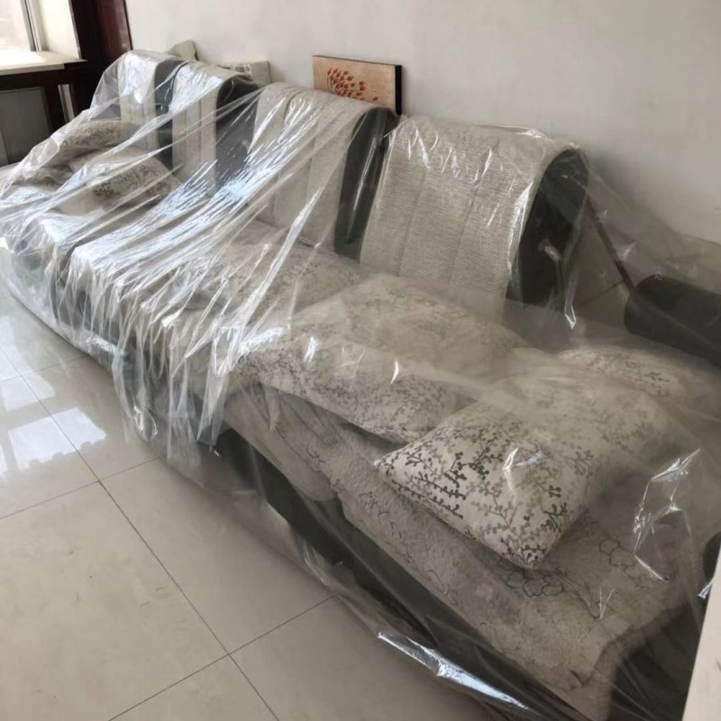 加厚pe塑料薄膜透明大棚膜工程防水布防渗装修遮盖防尘塑料