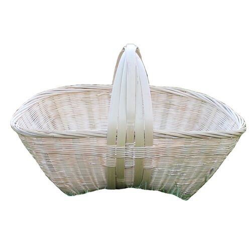 手工编织手提菜篮 大o竹篮装鸡蛋篮子水果篮收纳筐 买菜竹编篮竹