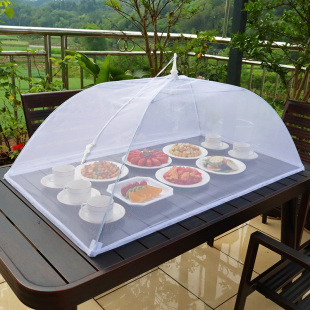 菜罩商用大透明j熟食纱罩子餐桌罩饭菜遮尘罩定制摆摊防苍蝇盖菜