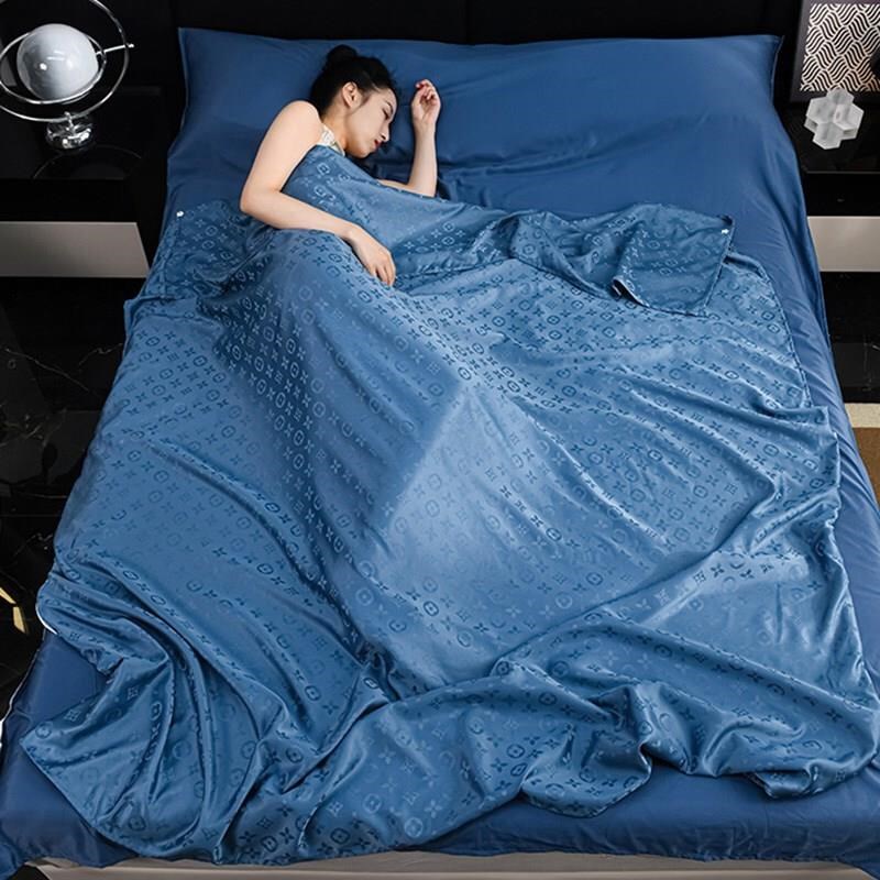 现货速发酒店隔脏天丝睡袋可拆分单人旅行可P携式一体式旅游出差