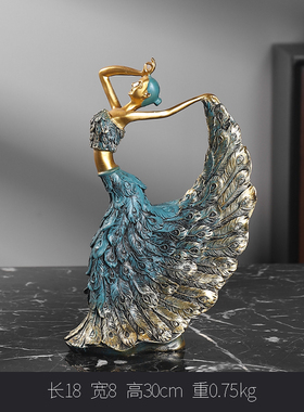 现代轻奢酒柜装饰品摆件高档客厅电视柜玄关家居装饰办公W室工艺