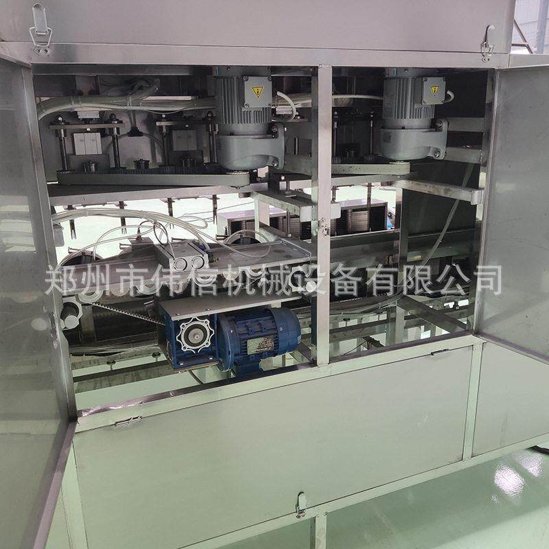 全自动双头瓜果去皮器苹果去皮去核切片机雪梨削皮捅核分瓣一体