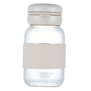 先行玻璃杯大容量水壶耐高C温运动健身水瓶男女夏季