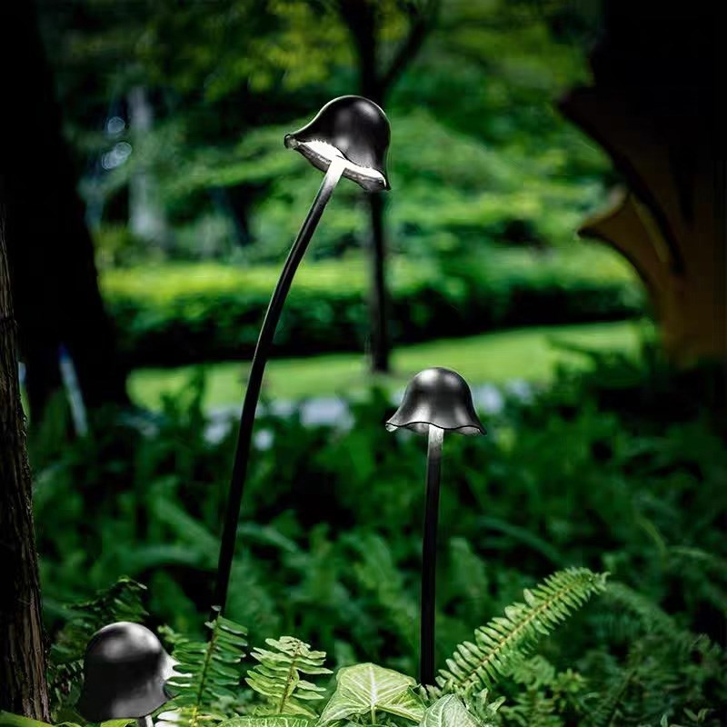 户外防水草坪灯简约现代别墅x花园地插蘑菇灯氛围灯景观灯装饰灯