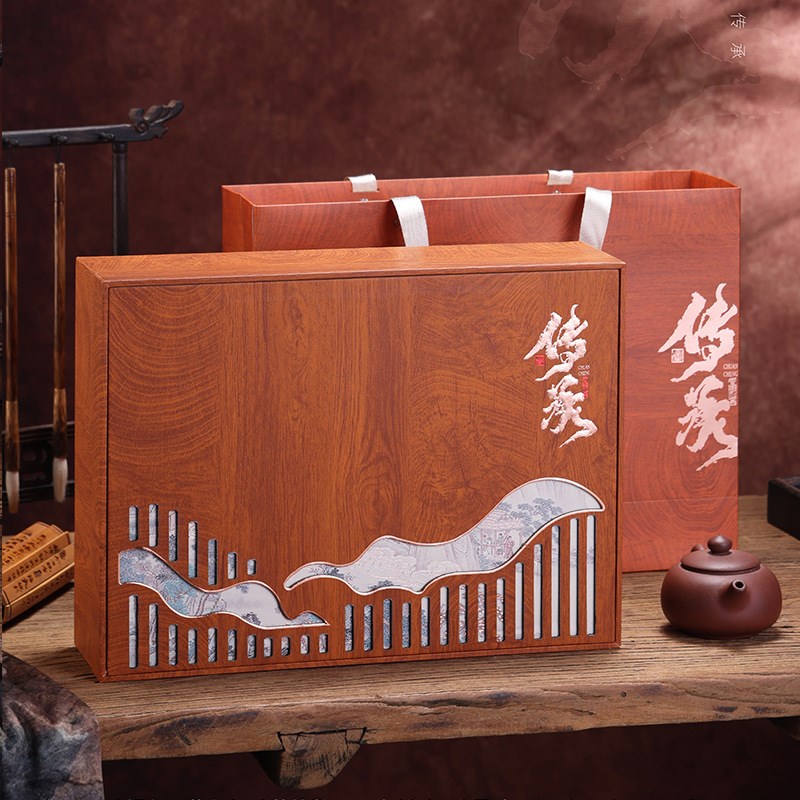 高档茶叶包装盒空礼盒铁观音岩茶红茶金骏眉大红袍空盒通用礼品盒