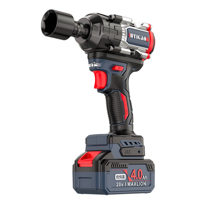 电动风炮冲击扳手大扭力轮胎汽修锂电工具架N子工无刷充电套筒板