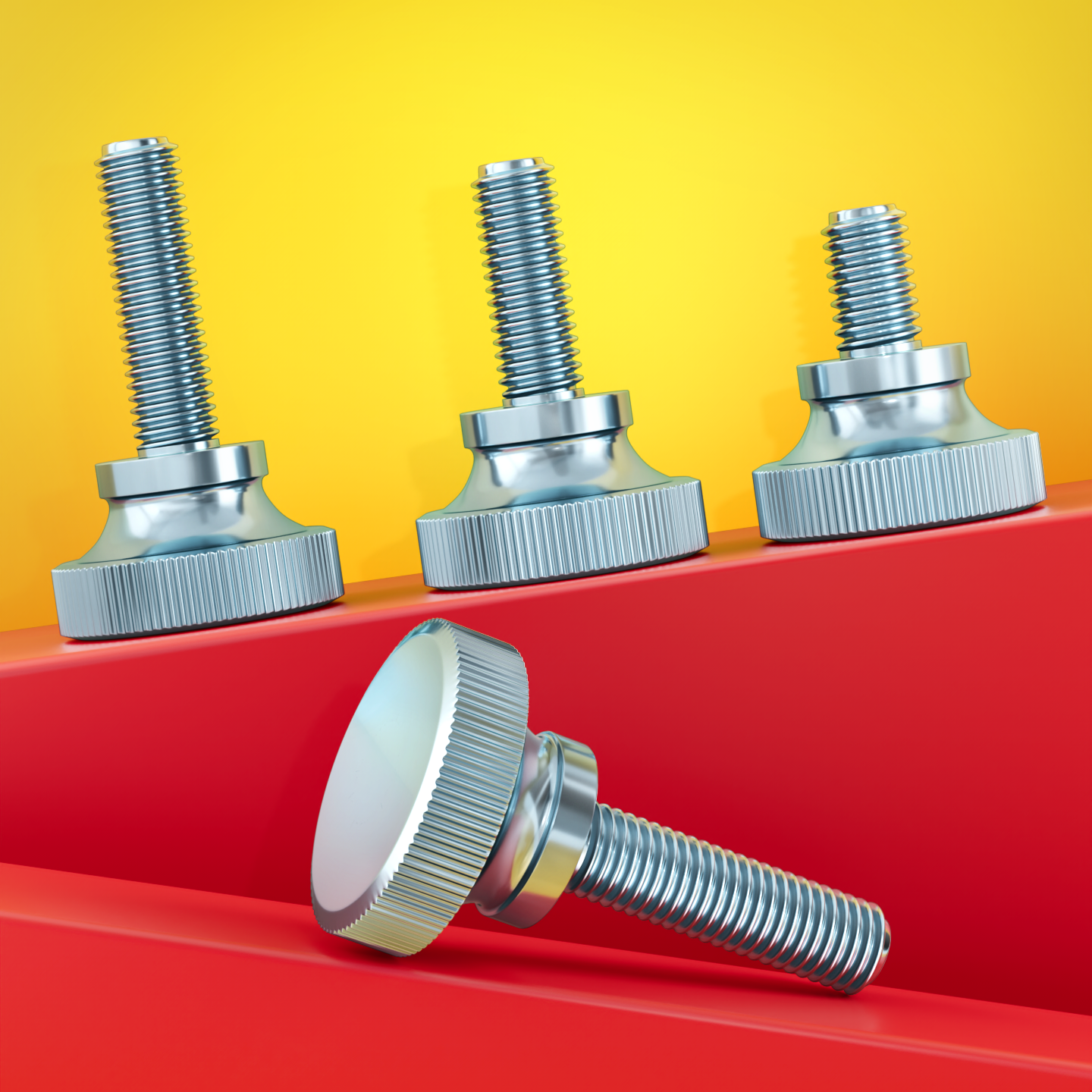 【厂家批发】高头手拧螺丝