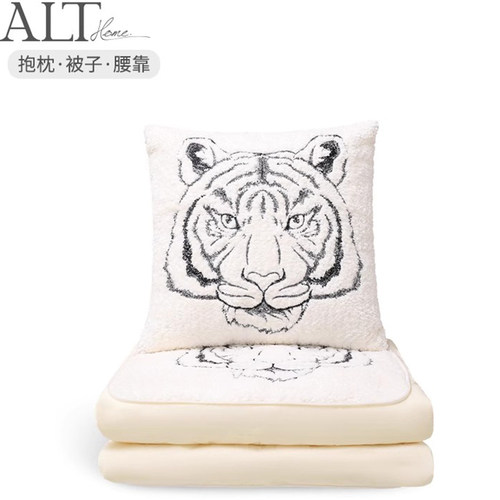 汽车载抱枕被子j两用车内高档办公室沙发空调被午休折叠毯子二合