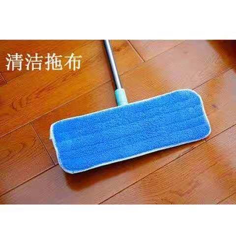 黏贴式木地板瓷砖静电拖把打蜡拖把替换头N配布平板拖把替换布头