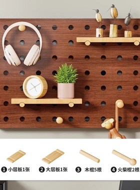 电表箱可推拉洞洞板收纳装饰置物架配电箱遮挡盖板架子同事客厅