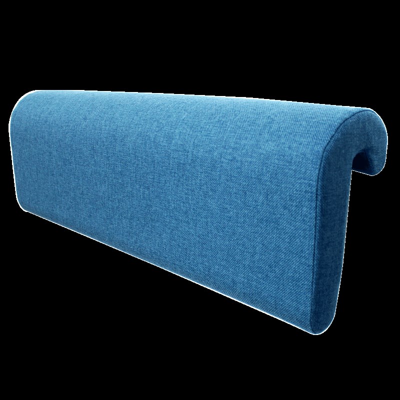 学生床头靠背大学生宿舍靠垫单人靠枕U形挂钩铁艺床靠枕寝室神器