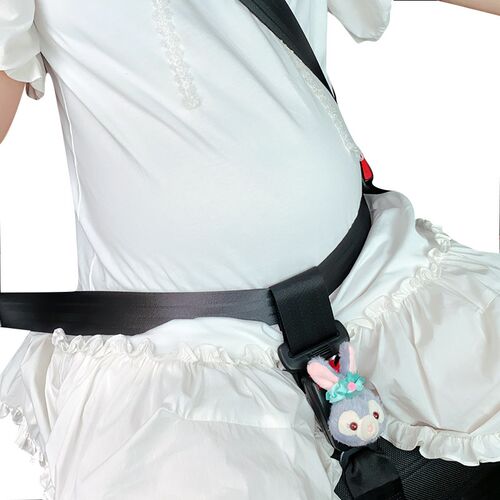 孕妇安全带副驾驶扣汽车防勒肚子车载怀孕晚期托腹后排