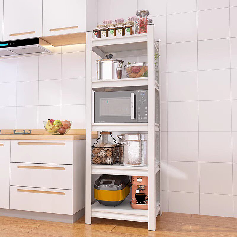 厨房置物架落地多层多功能家用微波炉烤箱收纳层架整体橱柜货架钢,厨房/烹饪用具,微波炉置物架,淘宝优惠券,粉丝福利购,淘宝优惠卷