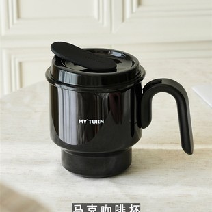 麦田的芽3e16不锈钢马克杯美式挂耳咖啡杯办公杯泡茶保温水杯口杯