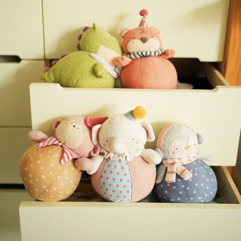 手工不倒翁娃娃diy材料包,成人孕期布偶手作布艺diy玩偶儿童礼物