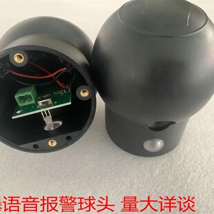 防爆静电释放球体l人体静电释放器球头电池亚导体声光语音报警球