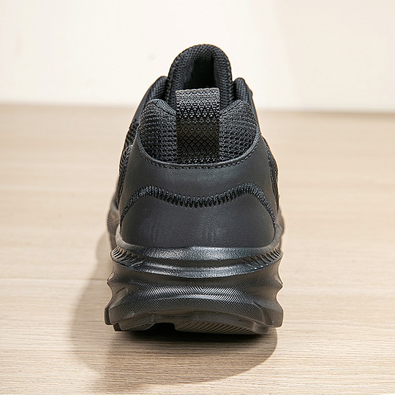 男鞋白色运动鞋男2025新款透气网面休闲鞋子超轻软底减震跑步鞋女