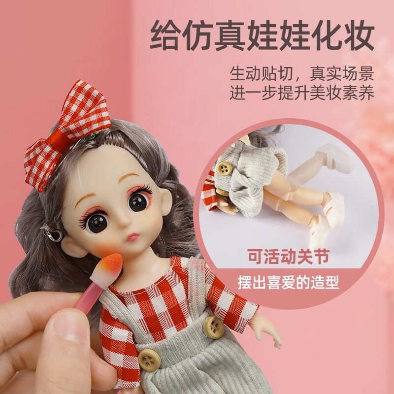 儿童绘画工具套装画画涂颜色填充填色diy公主涂色本化妆玩具女孩