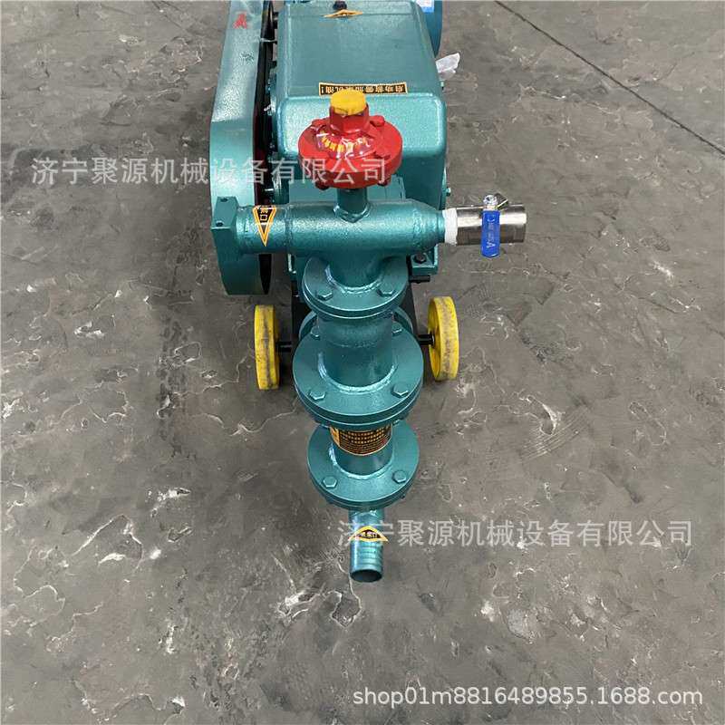 BW50-3卧式单缸注浆机 建筑小型注浆堵漏泥浆泵 活塞式灰浆注浆泵