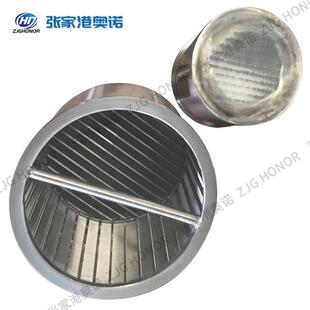 厂家供应不锈钢楔形丝条缝筛网研磨机滤筒 约翰逊网绕丝筛篮筛管