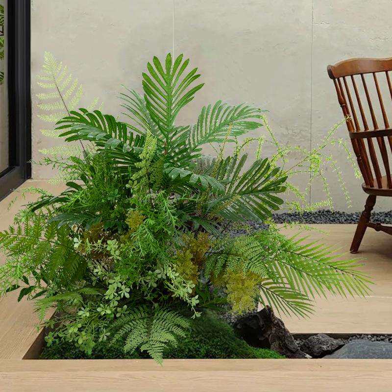 仿真绿植场景布置摆件悬挂吊饰植物造景软装拍照背景花艺橱窗道具