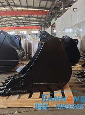 厂家供应 PC78挖掘机挖斗 0.38方土方斗 可制作岩石斗异型斗漏斗