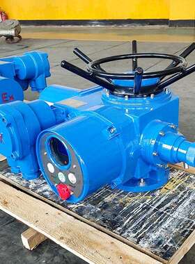 DZB60-18开关防爆型电动执行器 转矩600N·m 手电两用ZB60防爆BT4