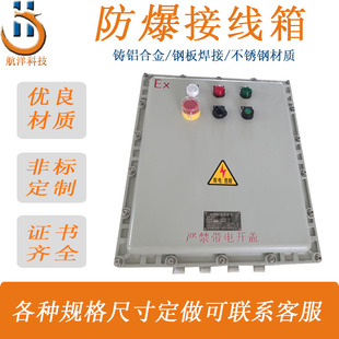 防爆接线箱不锈钢铝合金壳体照明动力G控制开关电源配电仪表检修