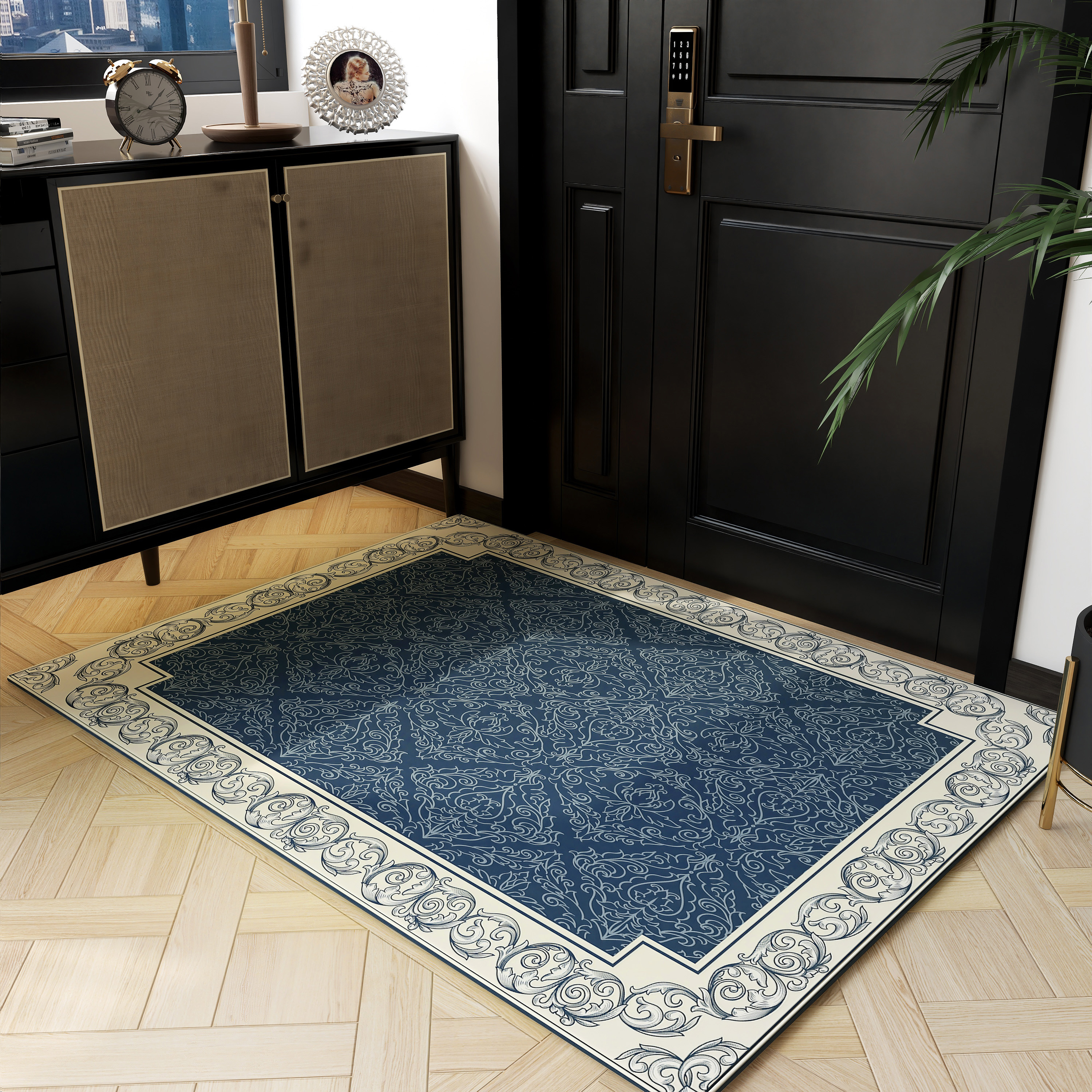 定制可裁剪入户门地垫进门门垫防滑家用地毯2024新款玄关脚垫简约