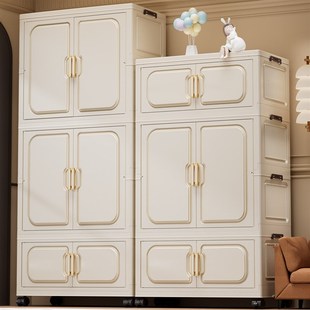 免安装简易衣柜折叠式宝宝衣橱儿童衣物收纳柜卧室大容量储物柜子