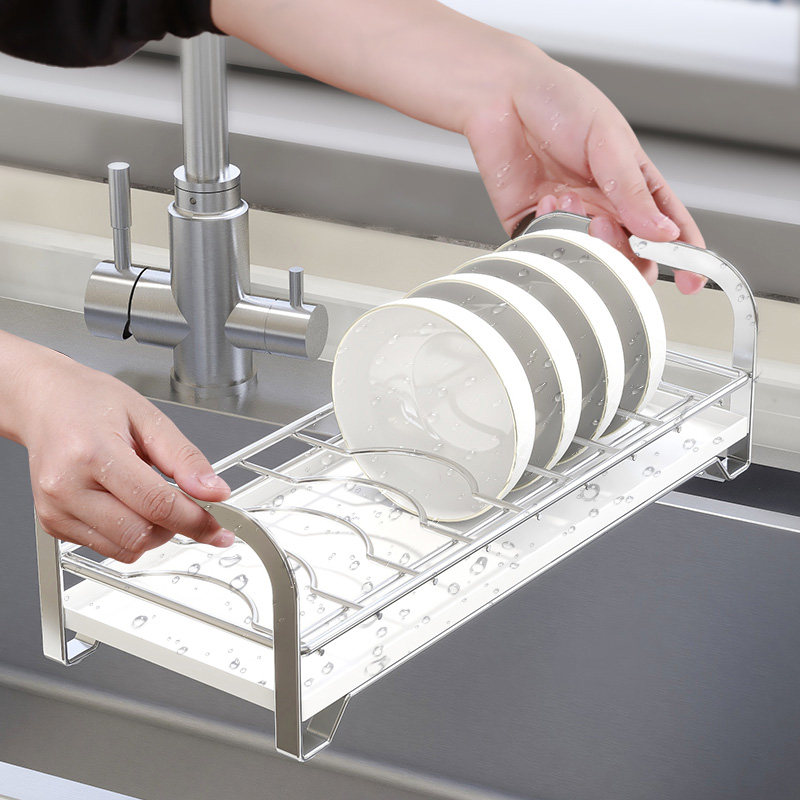 不锈钢碗碟收纳架碗架沥水架单层厨房置物架放碗盘子滤水家用简易,厨房/烹饪用具,碗架,淘宝优惠券,粉丝福利购,淘宝优惠卷