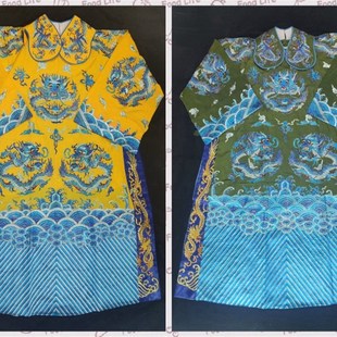 正艺戏装戏曲团龙蟒京剧男蟒戏剧十团龙蟒老生花脸小生蟒袍戏服