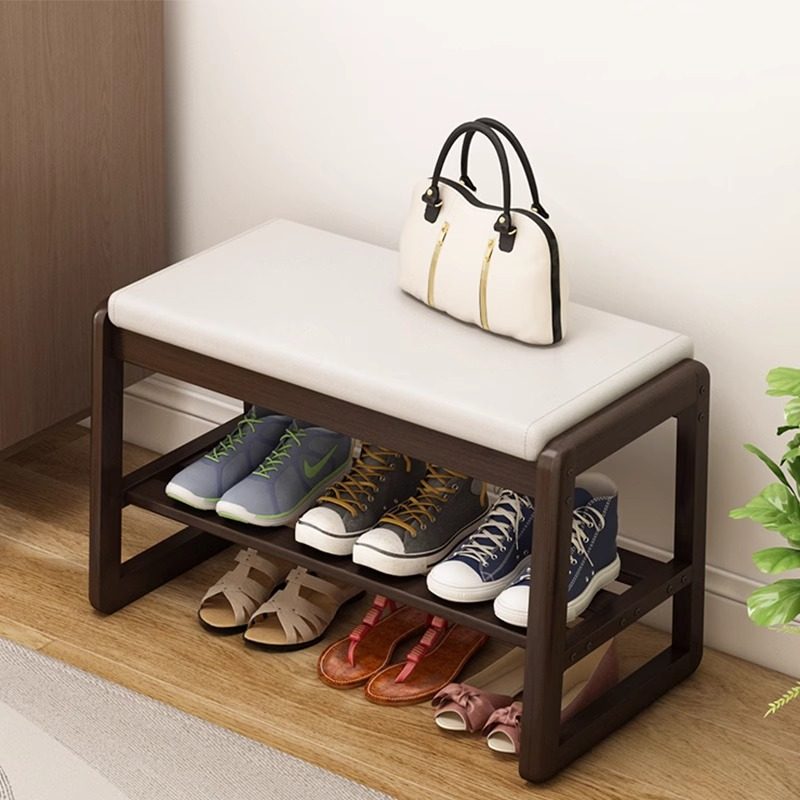 换鞋凳门口家用坐凳一体实木网红软包坐垫长条凳多层入户可坐鞋架,住宅家具,换鞋凳,淘宝优惠券,粉丝福利购,淘宝优惠卷