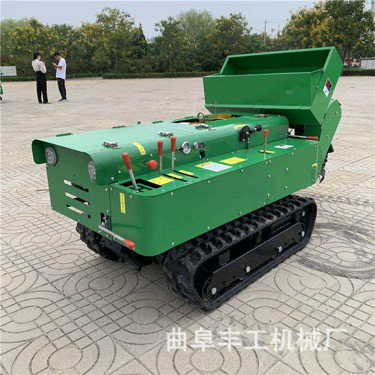 葡萄开沟施肥机 多功能小型履带微耕机 果园大棚履带旋耕机